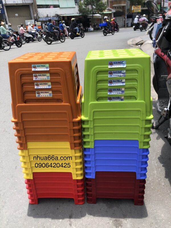 Ghế nhựa lùn SUPER - Qui Phúc