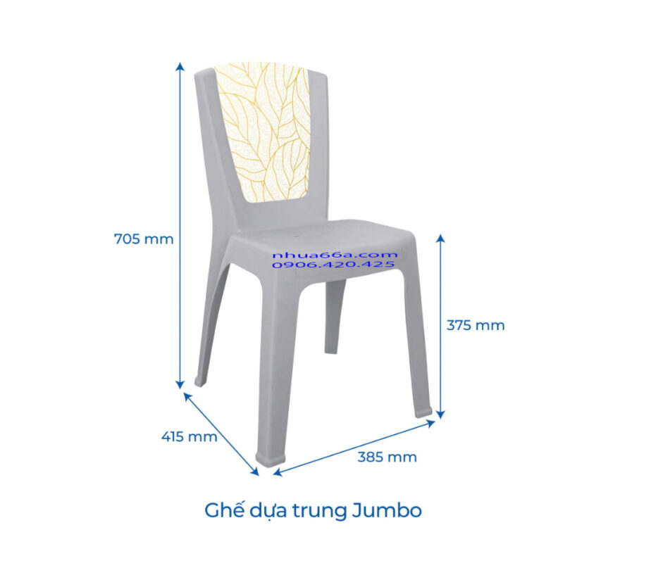 Ghế dựa trung Jumbo - Qui Phúc