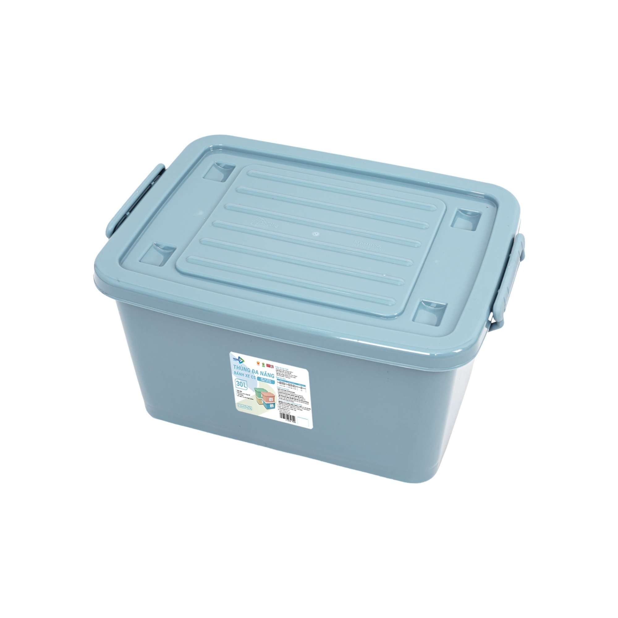 Thùng Chữ Nhật 30L Có Bánh Xe CS2 - Ảnh 5